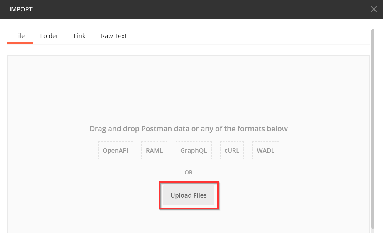 Upload Files